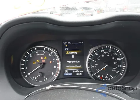 2018 Infiniti Q50 3.0T Red Sport 400 z USA, uszkodzony, nr VIN JN1FV7AR9JM481154